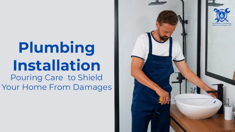 Pouring care into plumbing installations to shield your home from damages