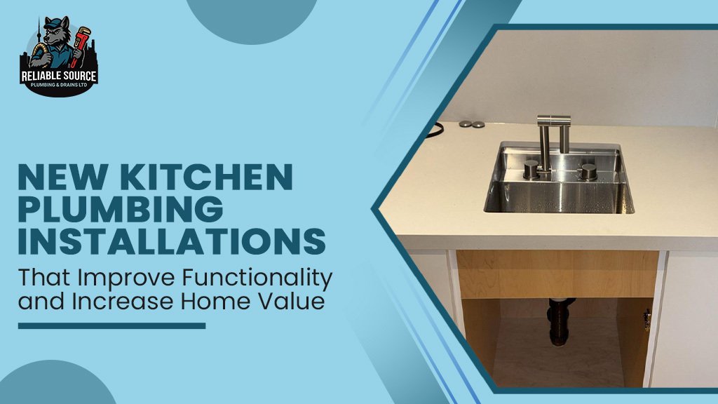 New Kitchen Plumbing Installations