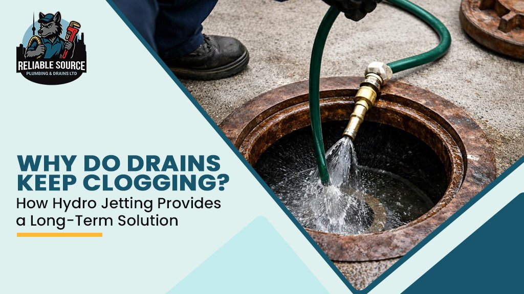 Why Do Drains Keep Clogging? How Hydro Jetting Provides a Long-Term Solution